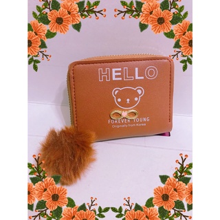 霖霖萬寶閣a650727a(包13)HELLO BEAR 熊 FOREVER YOUNG零錢包 收納包生日禮物交換禮物