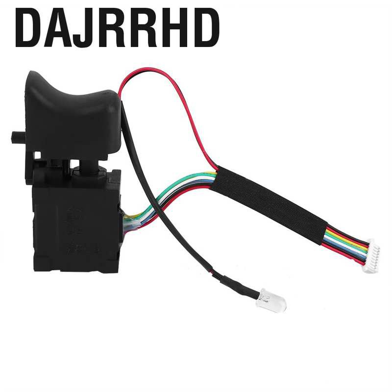 Dajrrhd 黑色可調速 CW/CCW 電鑽觸發開關適用於 FA2-16/1WEK