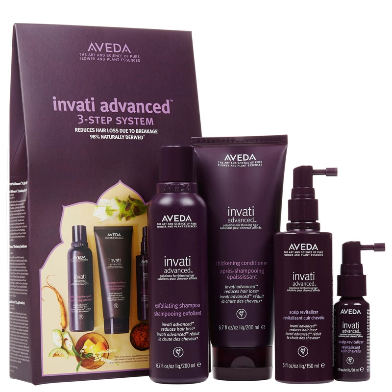 Aveda升級版 蘊活精華潤髮乳/滋養液 肯夢 Invati Advanced 3 Step Set 現貨(不含洗髮精）