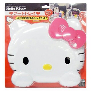 日貨 Hello kitty 車用置物收納盤架
