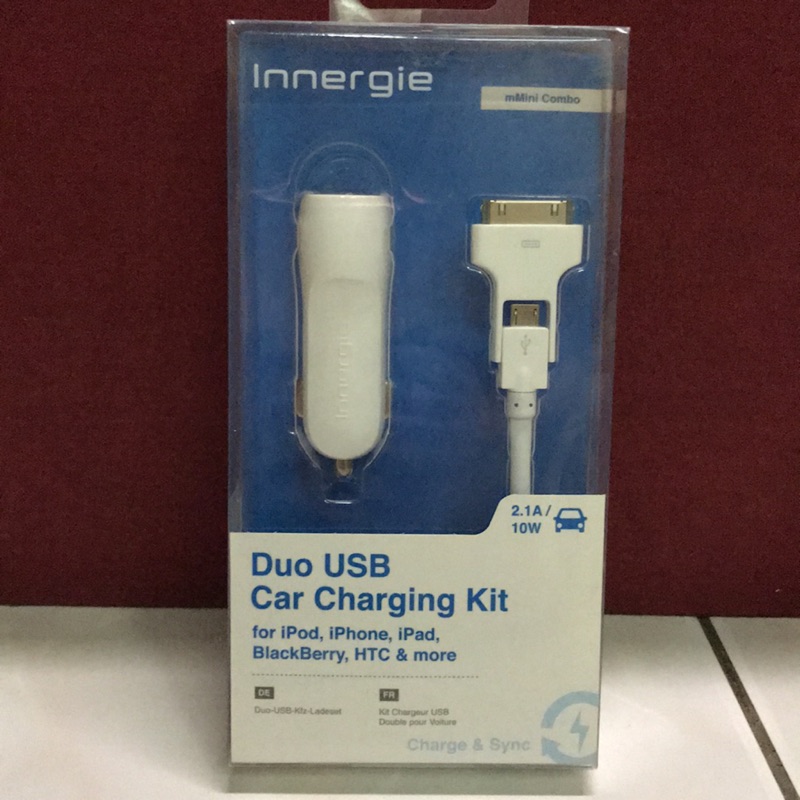 Innergie mMini Combo 雙USB車用充電組