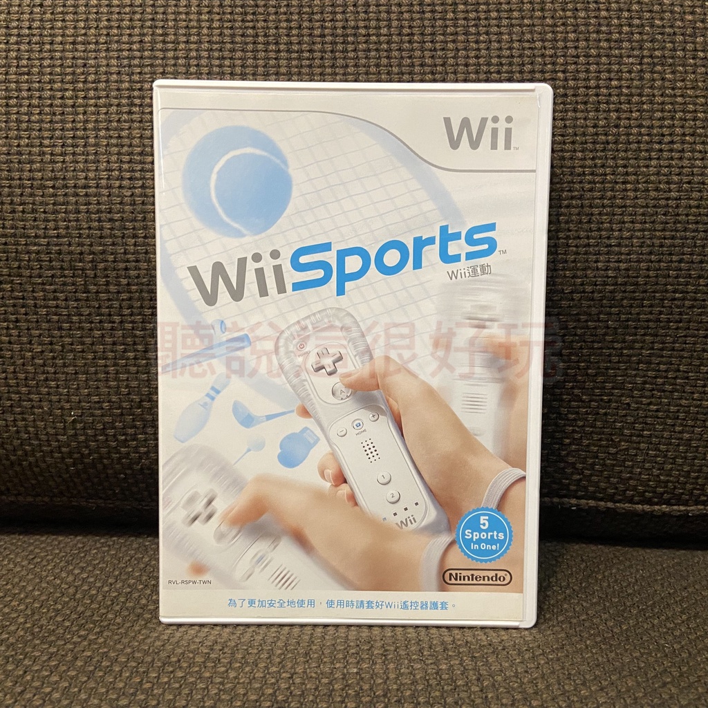 現貨在台 近無刮 Wii 中文版 運動 Sports 遊戲 wii Sports 中文版 113 V281