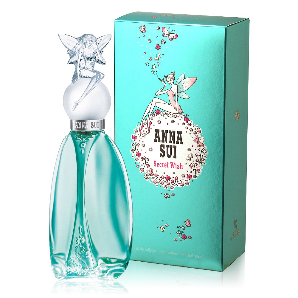 【首席國際香水】Anna Sui Secret Wish 安娜蘇許願精靈女性淡香水 30ML