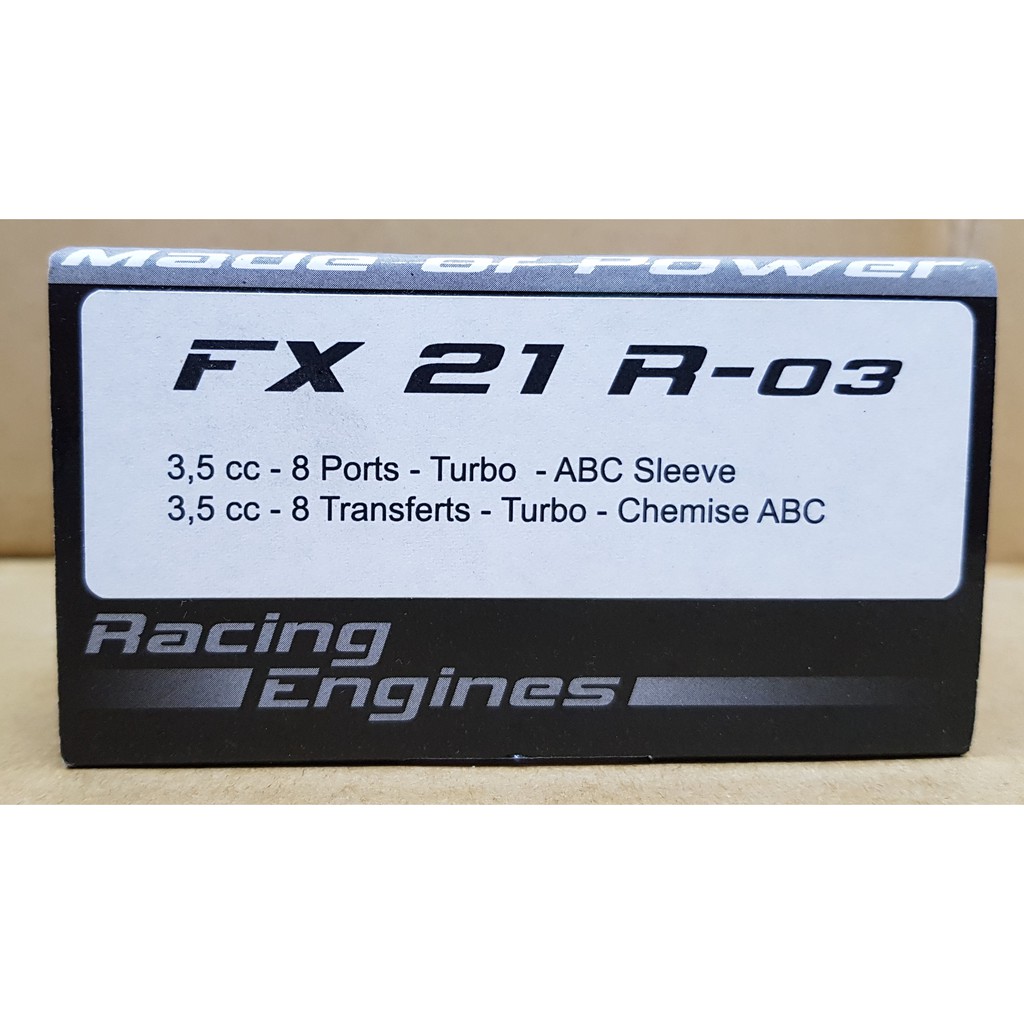 JP Racing  FX 21 R-03 21級 手工競賽房車 平跑車引擎