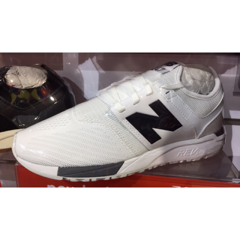 【NoFake】NB 247 襪套 情侶鞋 休閒鞋 白色-MRL247WG