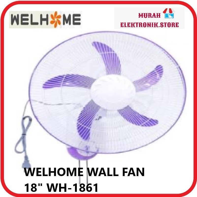 Welhome WELHOME 風扇 WH-1861 壁扇風扇