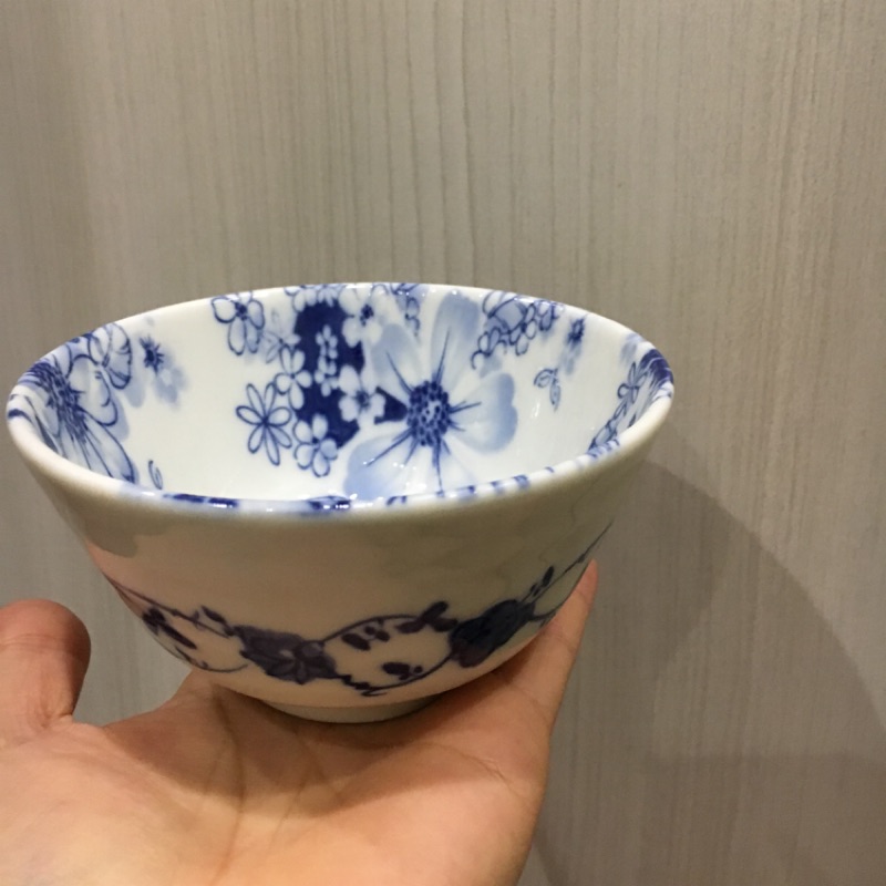 日本食器 日本藍花小碗 蝦皮購物