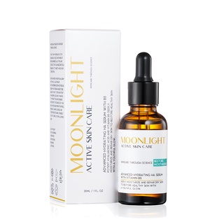 【Moonlight 莯光】玻尿酸超導B5保濕精華 精華液 保濕 潤澤 乾性肌 敏感肌 鎖住精華 保濕精華夜/ 小分子