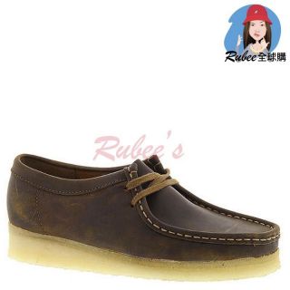 🌎Rubee全球購Clarks Originals Wallabee 蜜蠟 深咖啡 女板 低筒 袋鼠鞋 經典靴