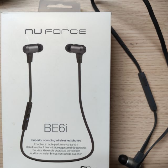 Optoma nuforce be6i 無線運動藍牙耳機 防水 運動 專用