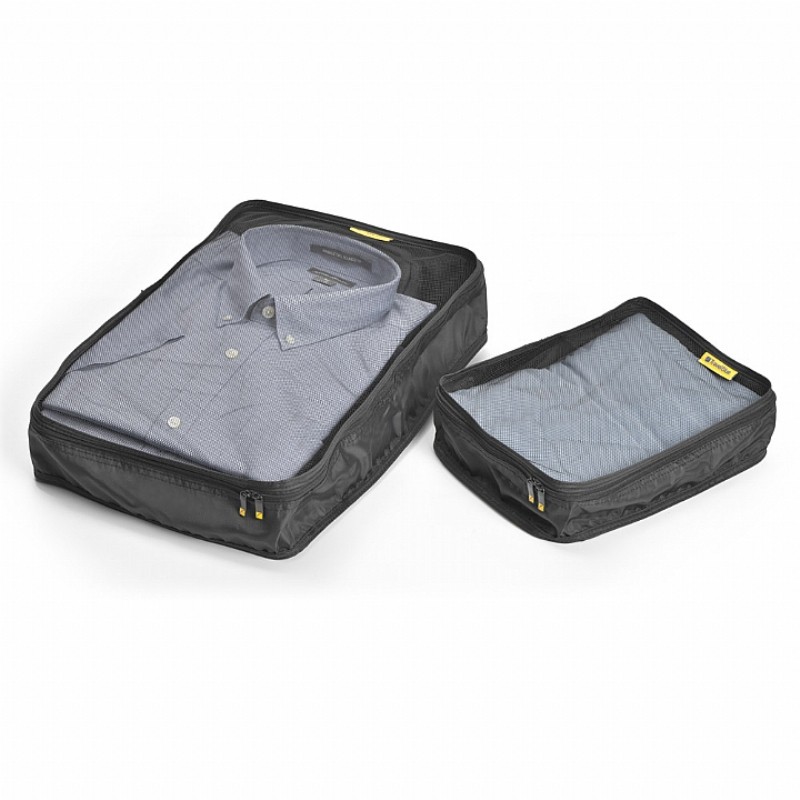 Travel Blue 英國藍旅旅行配件衣物整理袋(大小各1/組) 黑色(TB330-BLK)