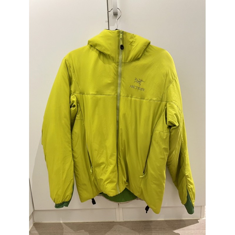 ArcTeryx 始祖鳥 Atom SV Hoody 男連帽外套 黃色 S號