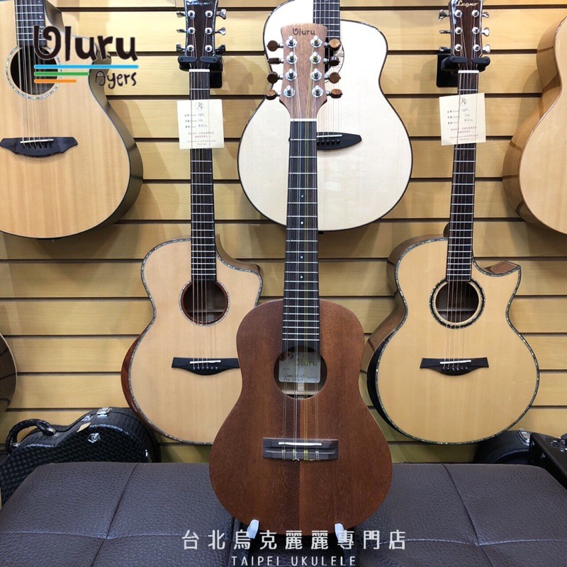 【台北原聲吉他/烏克專門店】Uluru 3E-8ST全手工 桃花心木 26吋 8弦ukulele 烏克麗麗