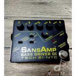 【羅可音樂工作室】Tech 21 SansAmp Bass Drive DI 經典效果器