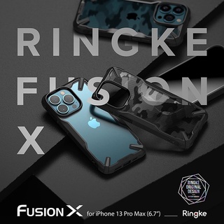 iPhone13 iPhone 13 Pro Max | 韓國 Ringke Fusion X 透明防撞手機殼 迷彩