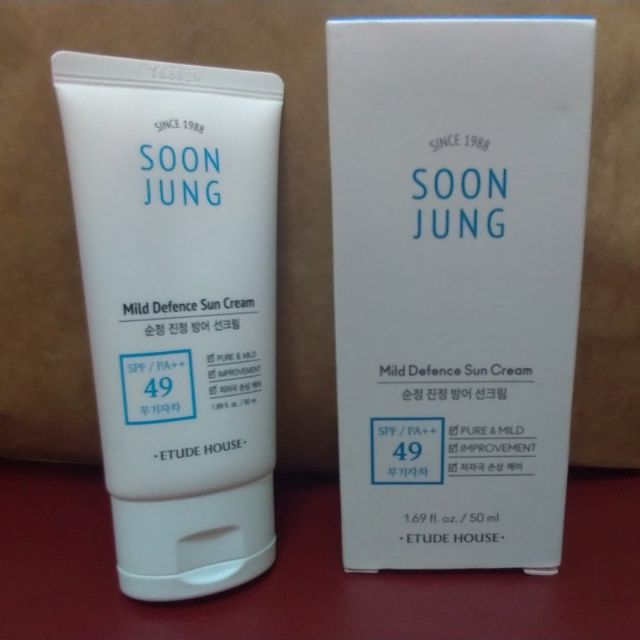 Etude House 物理性防曬敏感肌適用 蝦皮購物