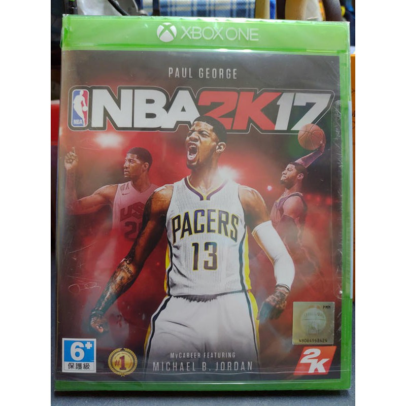 Xbox One NBA 2K17 中英文版 全新未拆