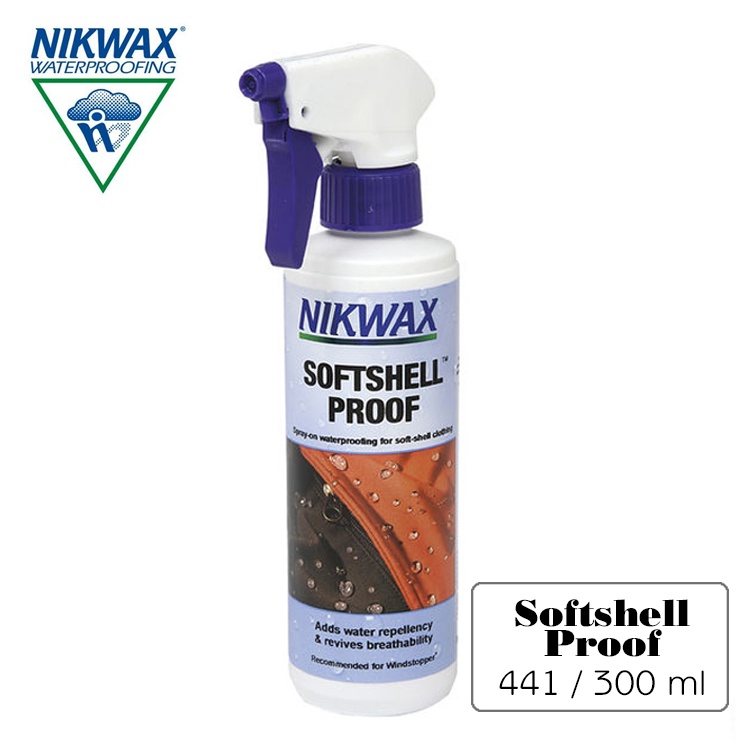 Nikwax 噴式Softshell撥水劑 441(《300ml》 / 軟殼護理、防水、專業保養