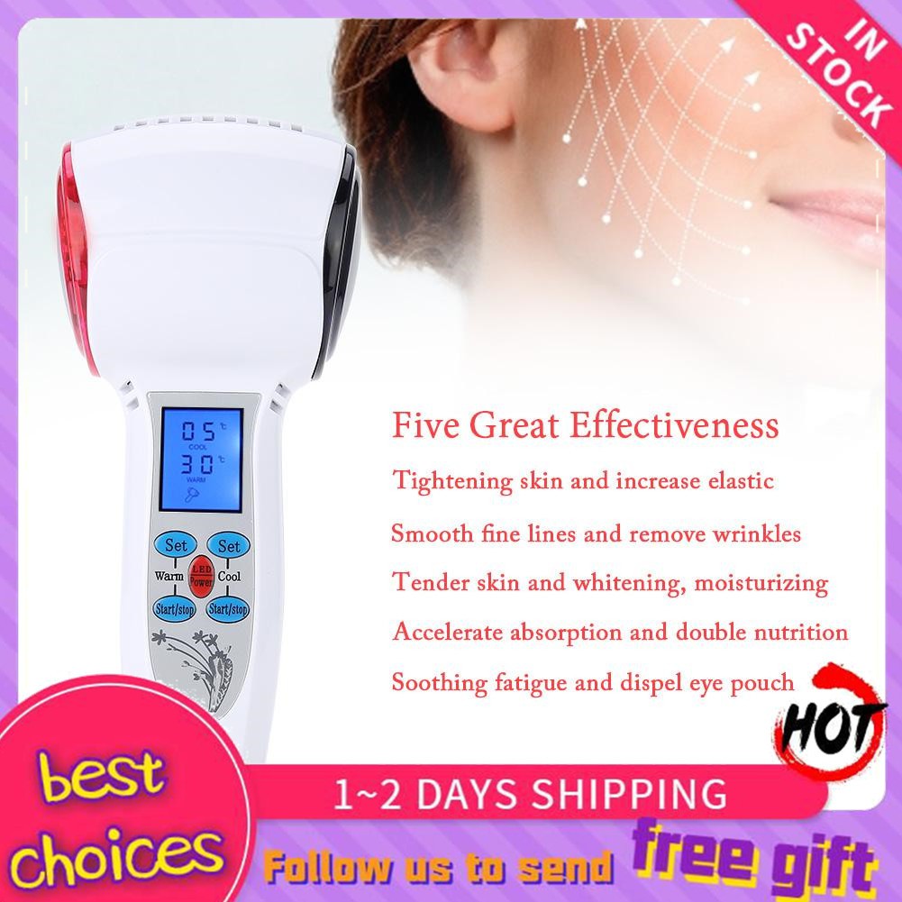 Bestchoicesm1 2種類型美容機面部冷熱冷凍治療堅果 蝦皮購物