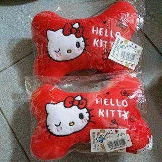 正版 三麗鷗 凱蒂貓 Hello Kitty 美樂蒂 骨頭枕 9英吋 兩款