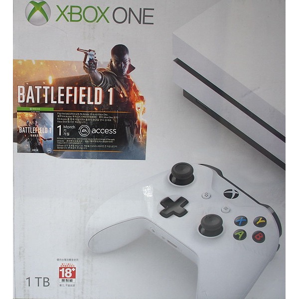 [崴勝 3C] 全新未拆 新品 Xbox One S 1TB戰地風雲 1同捆組 (接受3C折抵優惠)