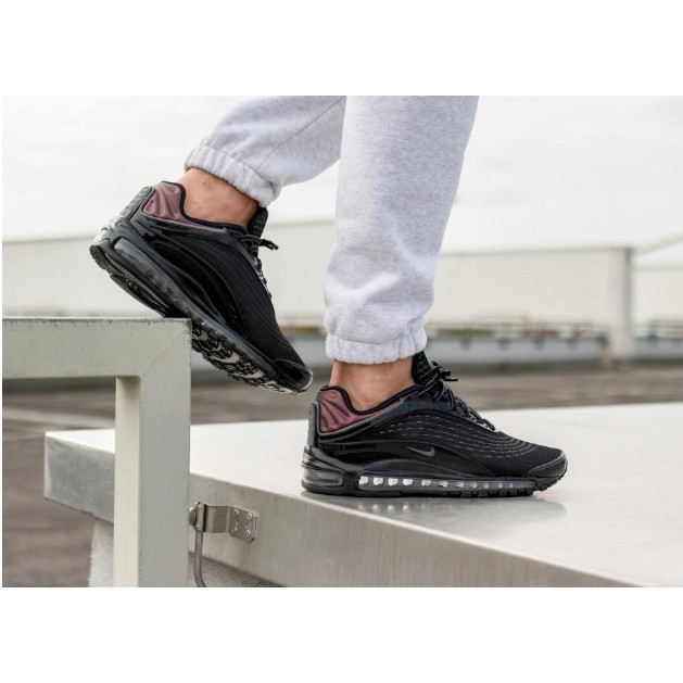 air max deluxe triple black