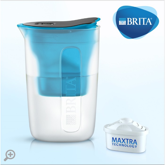 【清淨淨水店】德國BRITA fill&amp;enjoy FUN/ 酷樂濾水壺 /酷樂壺1.5L(藍色)1壺1芯價780元。