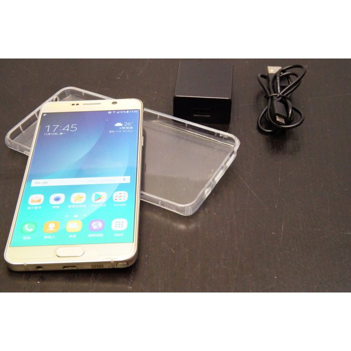Samsung Galaxy Note 5 N9208 32 G 5.7 吋 金 色 雙卡 雙待 八核心 智慧型 手機