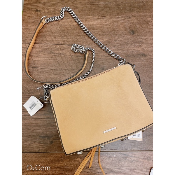 Rebecca minkoff Avery Crossbody 麂皮鏈條包/側背包