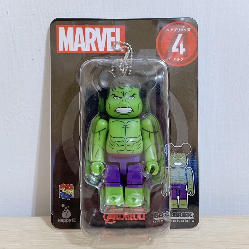 現貨 全新be@rbrick一番賞 x Marvel 漫威 庫柏力克熊 100% Berbrick 吊飾 吊卡