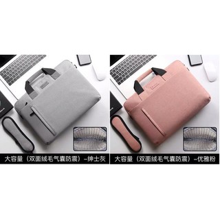 ASUS VivoBook 14 K413FP 防撞絨毛珍珠加厚電腦包保護套手提包