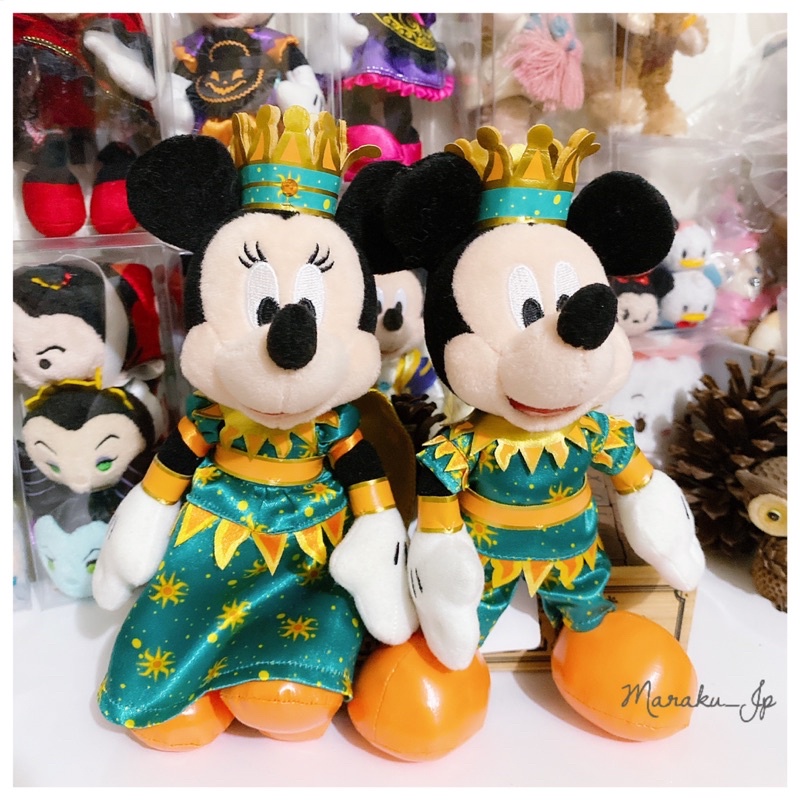 ［稀有絕版］日本東京迪士尼園區限定 老物 國王 米老鼠 米奇 米妮 吊飾 鑰匙圈 娃娃［魔樂町JP日貨🎪］