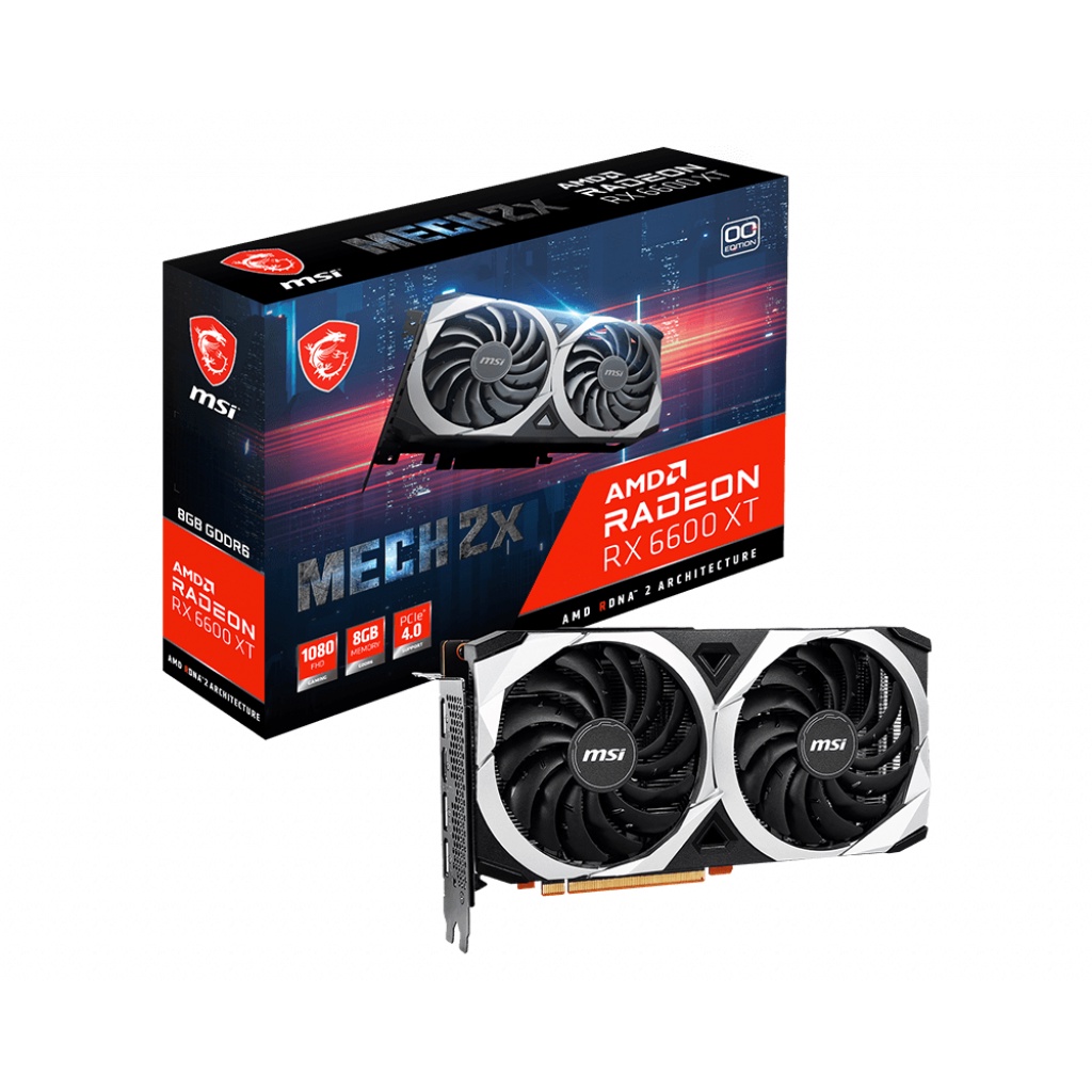 MSI Radeon RX 6600 XT MECH 2X 8G OC MAG B560M MORTAR WIFI 