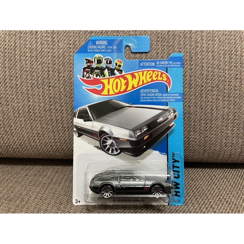 hot wheels  風火輪 回到未來 原型車81 Delorean DMC-12