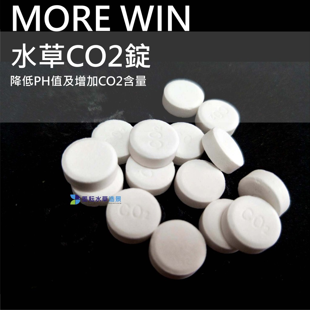 墨耘 More Win 水草co2錠1錠 2 散賣 夾鏈袋出貨 蝦皮購物