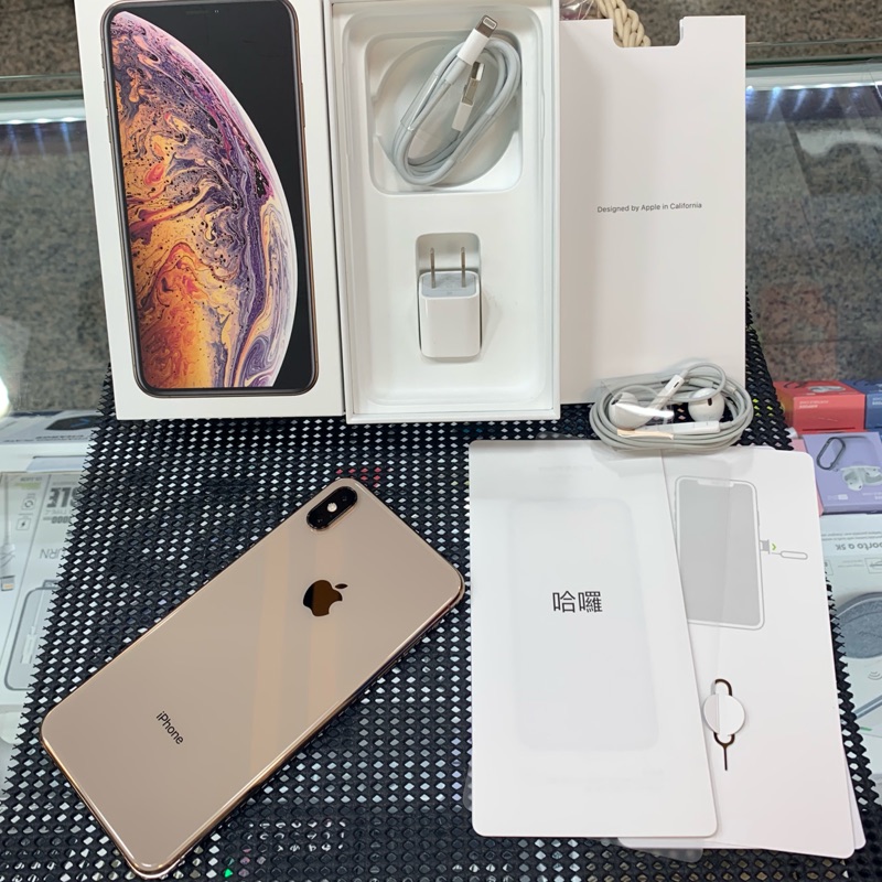 【二手】9.9成新的Apple iPhone XS Max 64g 金色【原廠保固至2019年11月15日】盒裝/公司貨