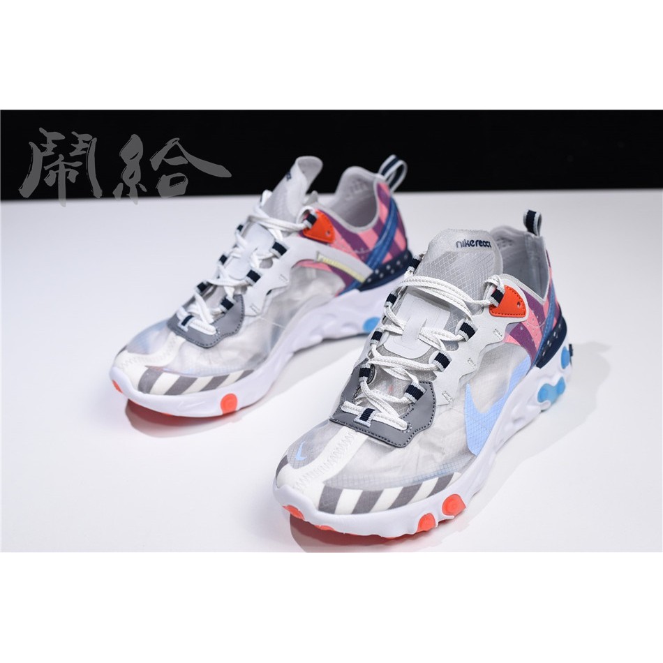 Parra x Nike React Element 87 元素白 