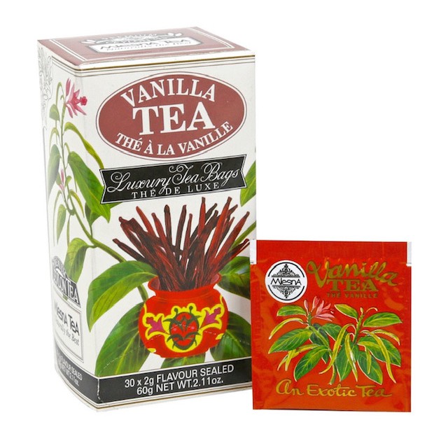 ※新貨到※【即享萌茶】MlesnA Vanilla Tea 曼斯納香草風味紅茶30茶包/盒
