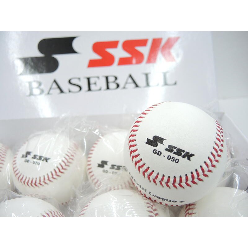 日本品牌 SSK 棒協認證比賽用球GD50 比賽級 硬式棒球 GD-050 一顆180