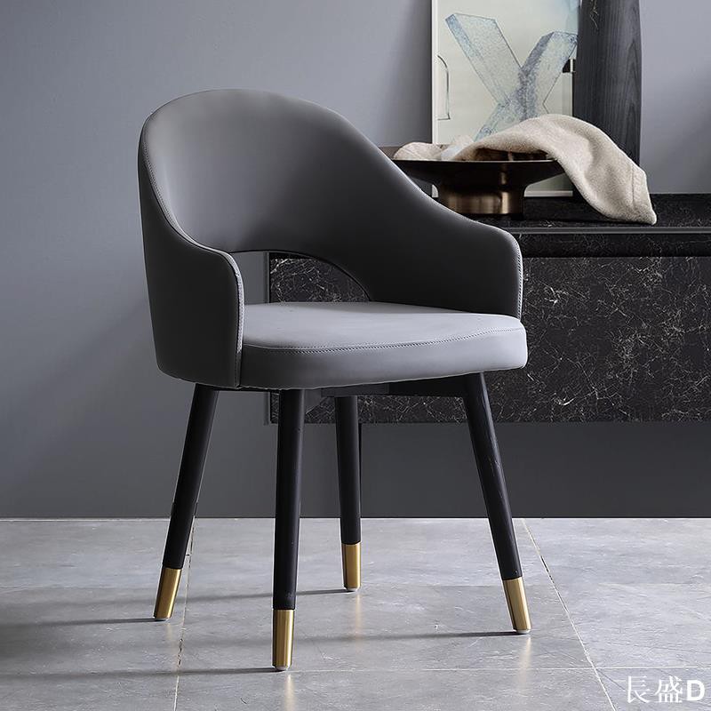 熱賣 簡歐宮庭品牌餐椅家用簡約現代餐廳椅子靠背北歐ins風實木椅子 蝦皮購物