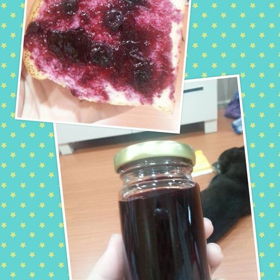 [每天都要吃早餐] 手工藍莓醬（天然無添加，不含防腐劑，恰到好處的酸甜）
