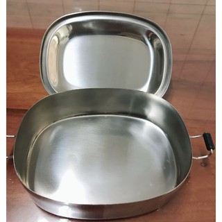 不鏽鋼便當盒 白鐵盒 學生 上班族 專用 不銹鋼 便當盒 16CM