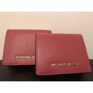 MK 美國購入 Michael Kors乾燥花色 零錢包 短夾 證件夾