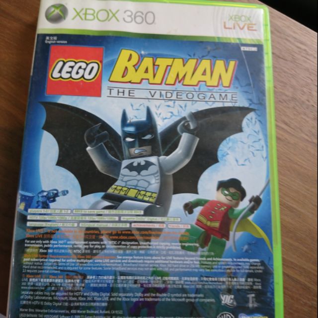 Xbox 360 多款正版遊戲片Lego Batman/熾焰帝國 毀滅之環