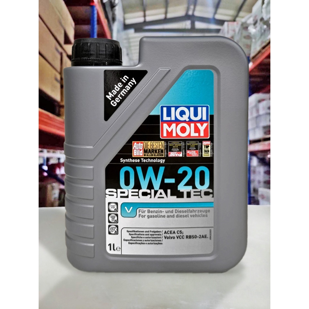 『油工廠』LIQUI MOLY SPECIAL TEC V 0w20 高效能合成機油 Volvo VCC C5 | 蝦皮購物