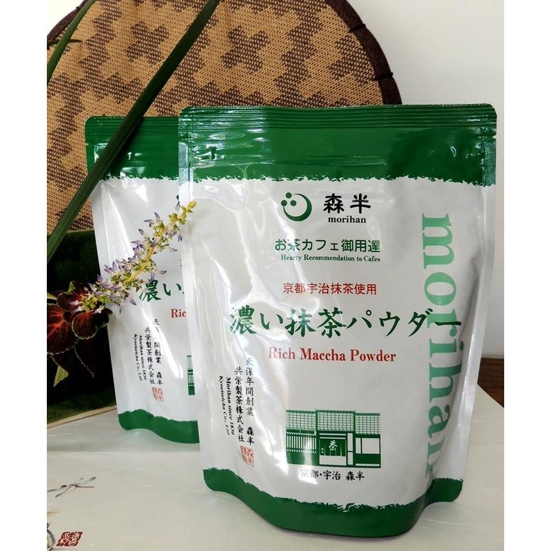 現貨不用等平日天天出貨 原裝進口業務用 森半宇治特濃抹茶粉500g 含糖 蝦皮購物