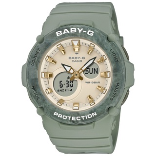 CASIO卡西歐Baby-G BGA-275M-3A 戶外時尚運動手錶42.2mm綠面