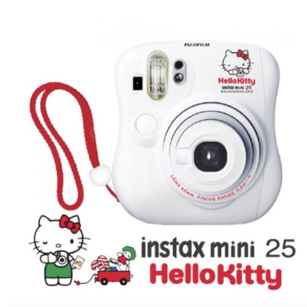 富士Instax mini 25 Hello Kitty拍立得(含保護殼)