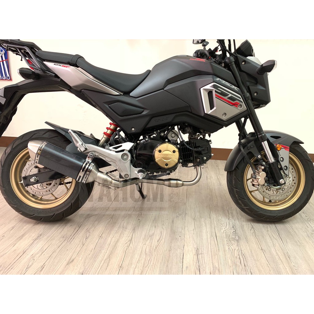 MSX125 改裝小六角排氣管  尾段有多款可搭配   MSX/GSXR150/R15/MT15/FZS150/CBR