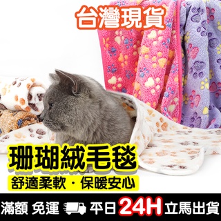 珊瑚絨毛毯 (臺灣現貨) 毛毯 寵物毯 寵物毛毯 狗毯子 貓毯子 貓毛毯 寵物毯子